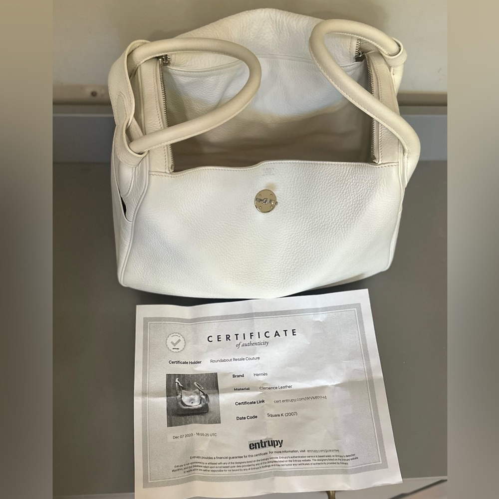 Hermes Lindy Bag Clemence 34 - Picture 14 of 15